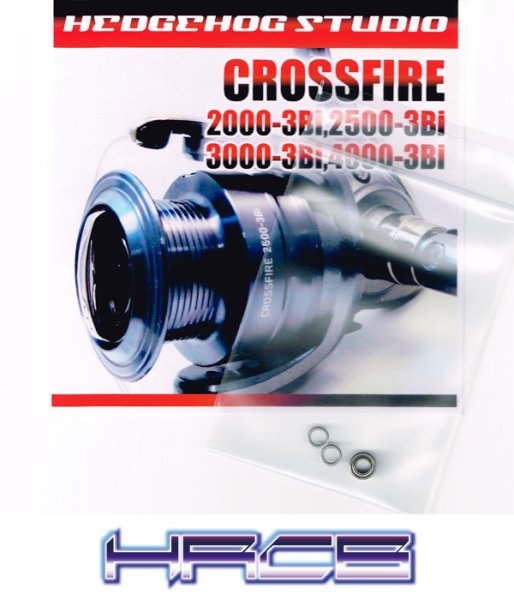 Photo1: CROSSFIRE 2000-3Bi,2500-3Bi,3000-3Bi,4000-3Bi Full Bearing Kit 【HRCB】 (1)