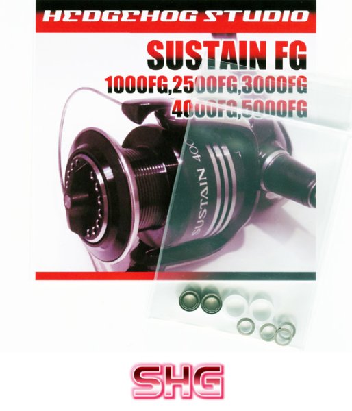 Photo1: SUSTAIN FG 1000FG,2500FG,3000FG,4000FG,5000FG Line Roller 2 Bearing Kit Ver.2 【SHG】 (1)