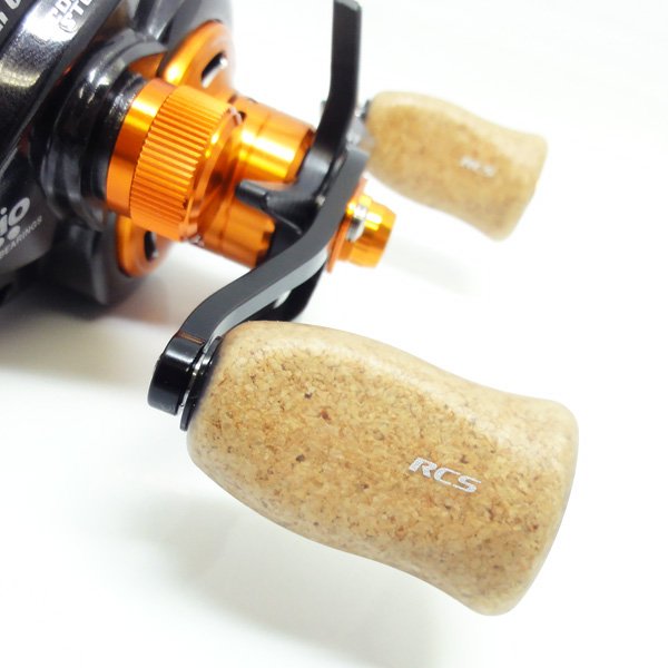 Photo2: [DAIWA/SLP WORKS] RCS I-Shaped Cork Handle Knob (Clear) *HKIC (2)