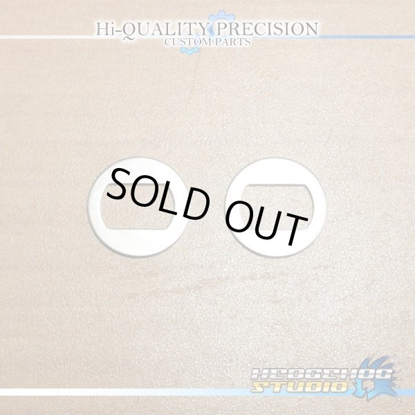 Photo1: Handle Adjustment Washer M8 for DAIWA Thickness: 0.5 mm  (2 pieces) *AVHADA (1)