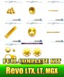 Photo1: Revo LTX・LT・MGX・MGXtreme・ALT  Full Complete Kit Ver.4 GOLD (1)