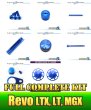 Photo1: Revo LTX・LT・MGX・MGXtreme・ALT  Full Complete Kit Ver.4 SAPPHIRE BLUE (1)