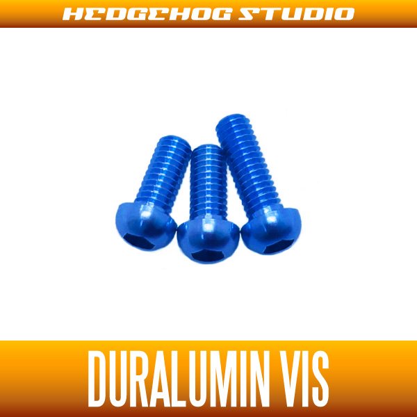 Photo1: [DAIWA] Duralumin Screw Set 7-7-8 (ZILLION SV TW, TATULA SV TW/CT, morethan PE SV, ZILLION TWS) SAPPHIRE BLUE (1)