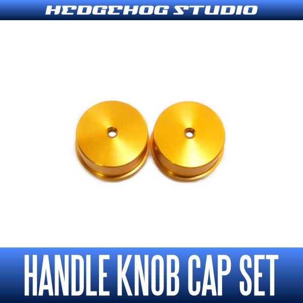 Photo1: 【SHIMANO】 Handle Knob Cap 【S size】 ORANGE - 2 pieces (1)