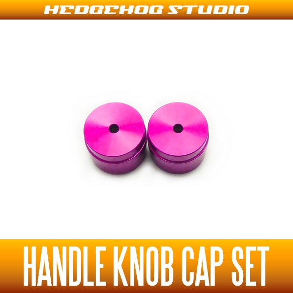Photo1: [DAIWA] Handle Knob Cap (S size) PINK  - 2 pieces - (1)