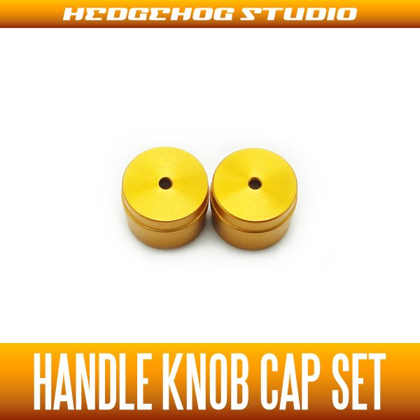 Photo1: [DAIWA] Handle Knob Cap (S size) GOLD  - 2 pieces - (1)