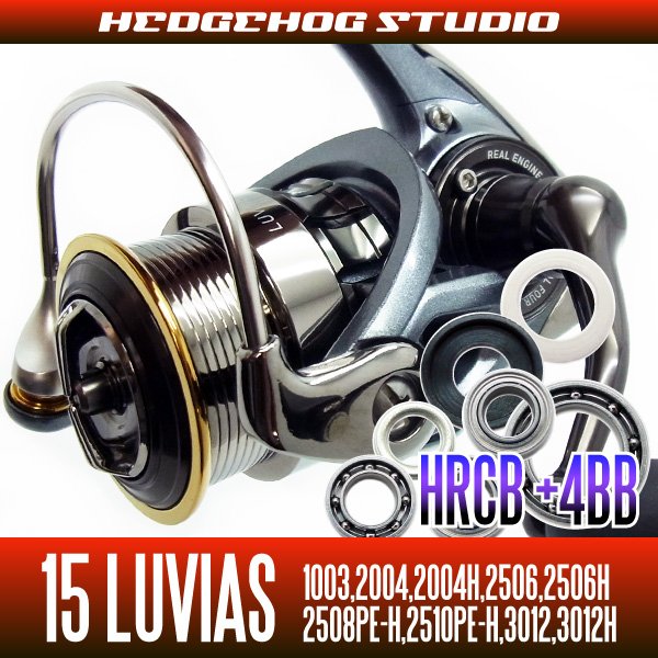 Photo1: 15 LUVIAS 1003,2004,2004H,2506,2506H,3012,3012H Full Bearing Kit 【HRCB】 (1)