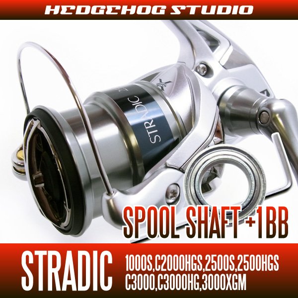 Photo1: 15 STRADIC 1000S,C2000HGS,2500S,2500HGS,C3000,C3000HG,3000XGM Spool Shaft 1 Bearing Kit (M size) [SHG] (1)