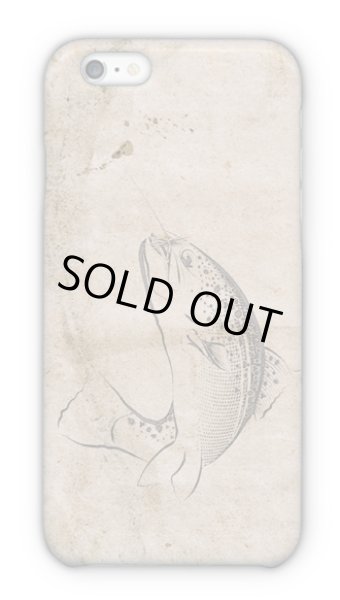 Photo1: 【Angler's Case】Cell-phone Case - Waste Paper and Trout - (built-to-order) (Product code：2015031901) (1)