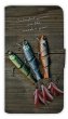 Photo1: 【Angler's Case】【Notebook Type】Cell-phone Case - Colorful Lures 2 -  (built-to-order) (Product code：diary2015110705) (1)