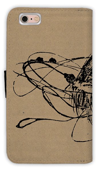 Photo2: 【Angler's Case】【Notebook Type】Cell-phone Case - Fry Tackle -  (built-to-order) (Product code：diary2015110715) (2)