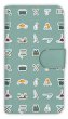 Photo1: 【Angler's Case】【Notebook Type】Cell-phone Case - Icons of Fishing Tackle -  (built-to-order) (Product code：diary2015110709) (1)