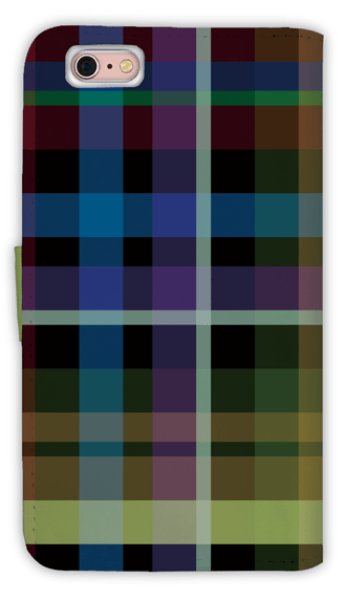 Photo2: 【Angler's Case】【Notebook Type】Cell-phone Case - Check of Adult - (built-to-order) (Product code:diary2015102947) (2)