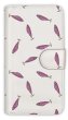 Photo1: 【Angler's Case】【Notebook Type】Cell-phone Case - Seamless Pattern of Lure - Purple (built-to-order) (Product code：diary2015103126) (1)