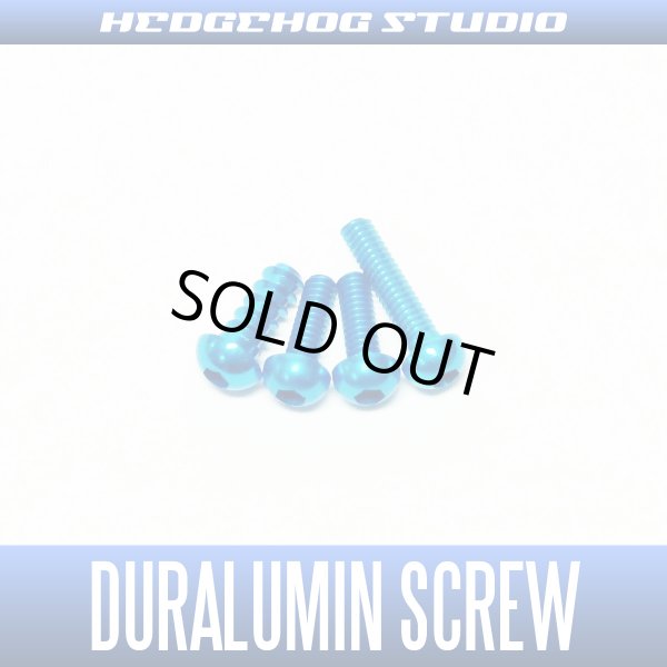 Photo1: 【SHIMANO】Duralumin Screw Set 5-6-6-9 【16 Scorpion70】 SKY BLUE (1)