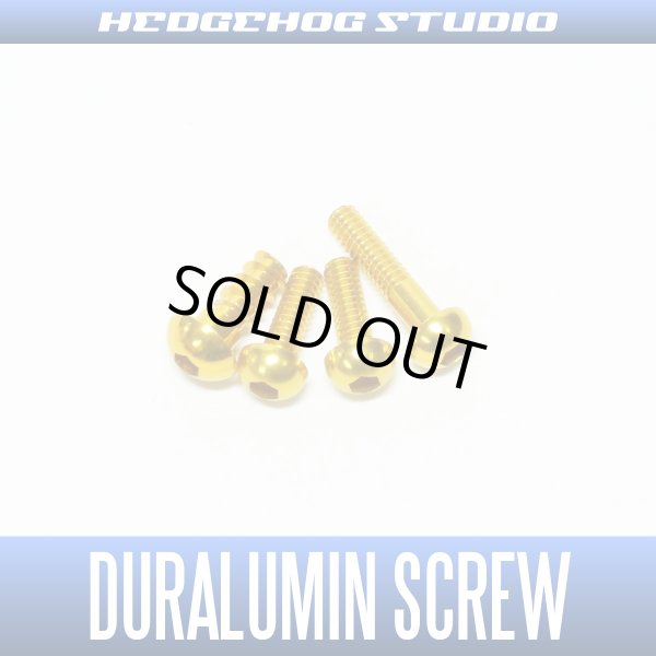 Photo1: 【SHIMANO】Duralumin Screw Set 5-6-6-9 【16 Scorpion70】 GOLD (1)