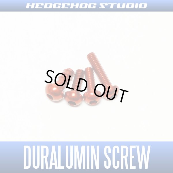 Photo1: 【SHIMANO】Duralumin Screw Set 5-6-6-9 【16 Scorpion70】 RED (1)