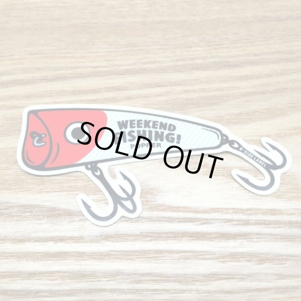 Photo1: 【B-SIDE LABEL STICKER】 Popper (RED Head) (BSL025) (1)