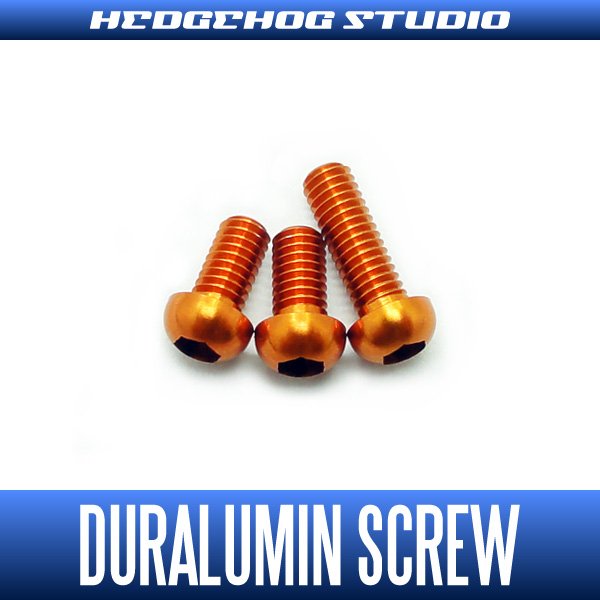 Photo1: 【DAIWA】 Duralumin Screw Set 5-5-8 【TD-ZILLION】 ORANGE (1)