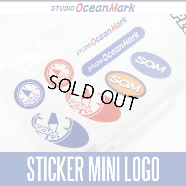 Photo1: 【STUDIO Ocean Mark】 SOM STICKER MINI LOGO (1)