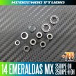 Photo2: 14EMERALDAS MX 2508PE-DH,2508PE-H-DH Full Bearing Kit (2)