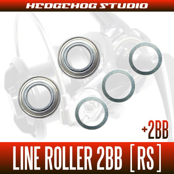 Photo1: DAIWA Line Roller 2Bearing upgrade Kit  [RS] （For 19 CAST`IZM 25） (1)