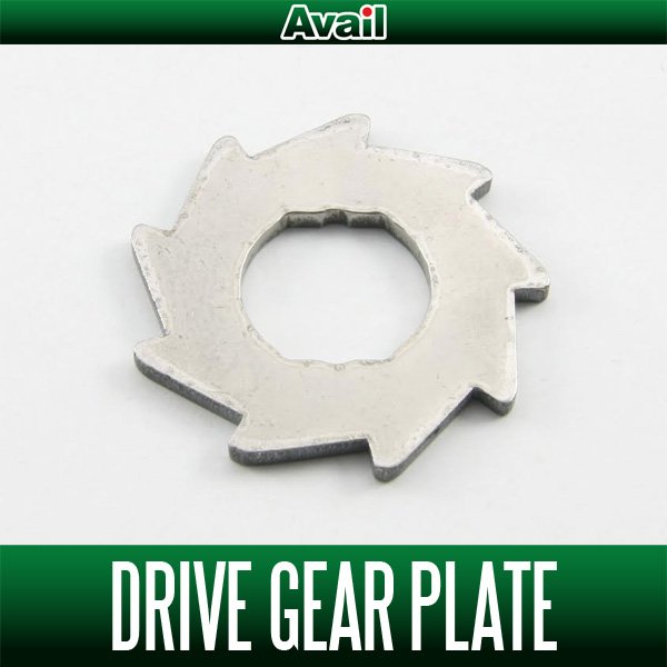 Photo1: [Avail] ABU Titanium 64 Drive Gear Plate TI64-DGP (#25802) for Morrum ZX/SX series (1)