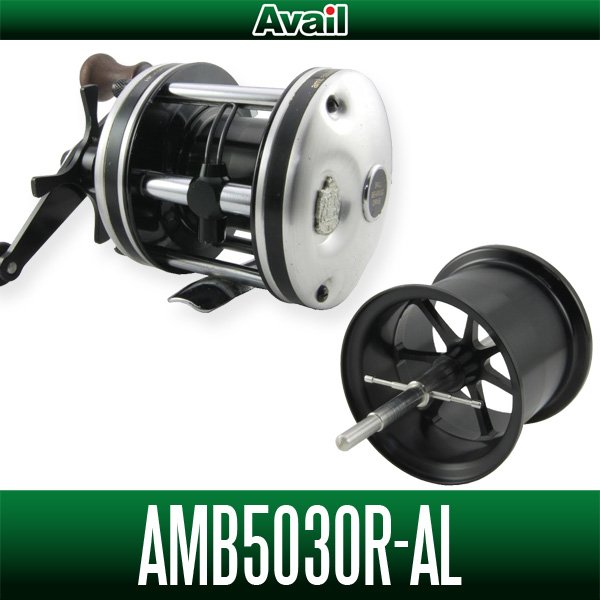 Photo1: [Avail] Abu Microcast Spool [AMB5030R-AL] for Ambassadeur 5000AL/5600AL [5000AL, 5500C Palming (OA sticker model), 5500C Synchro (EF sticker model), 5500 Striper (model with click)] (1)