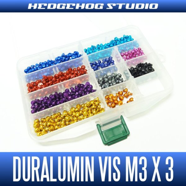 Photo1: Duralumin Screw for handle retainer (M3 x 3mm) - 1 piece (1)