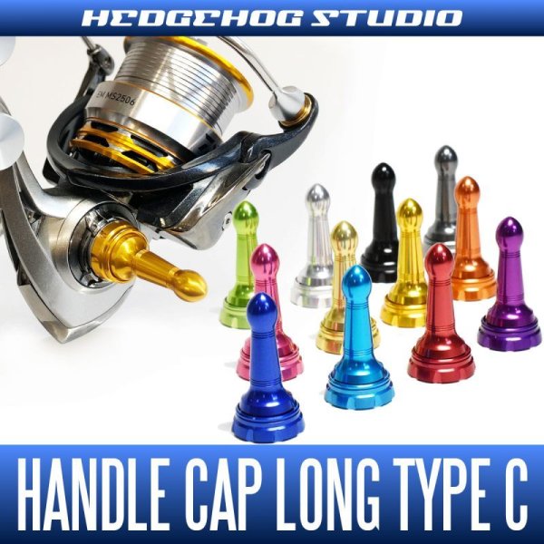 Photo1: [HEDGEHOG STUDIO] Handle Screw Cap Long Type HLC-SD-C (for EM MS, REVROS, CREST, EXCELER, CALDIA, FREAMS, EMERALDAS, 月下美人etc.) (1)