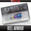 Photo2: 【INX.label】REEL ARMOUR [TB340] Pure Titanium Machined Reel Stick (2)