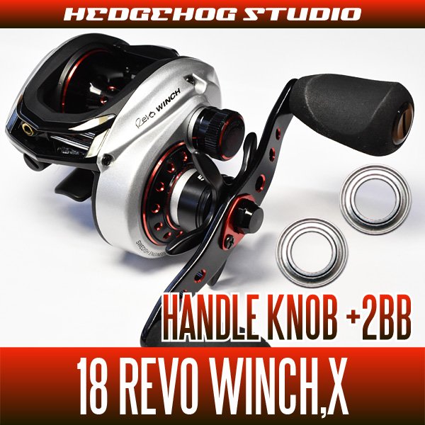 Photo1: [ABU] Handle Knob Bearing Kit(+2BB) for 18 REVO WINCH/X [Bass Fishing] (1)
