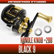 Photo1: [ABU] Handle Knob Bearing Kit (+ 2BB) for REVO BLACK9 (1)