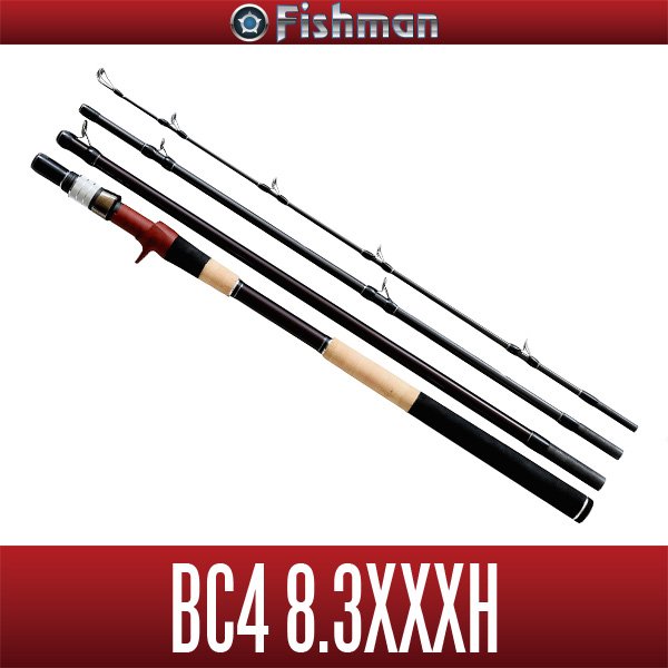 Photo1: [Fishman] BC4 8.3XXXH - Baitcasting Fishing Rod (1)