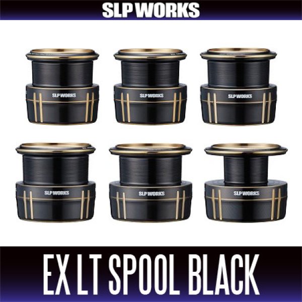 Photo1: [DAIWA/SLP WORKS] SLPW EX LT Spool  [BLACK] for 22 EXIST, 18 EXIST, 23 AIRITY, 21 LUVIAS AIRITY, 19 CERTATE (1)