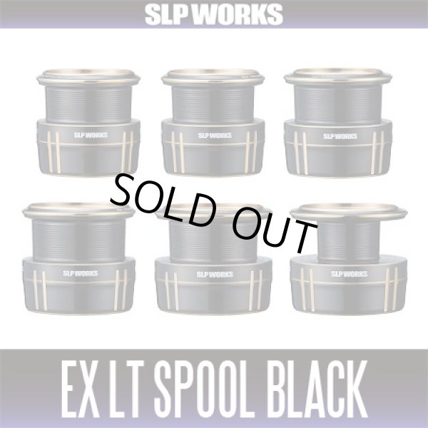 Photo1: [DAIWA/SLP WORKS] SLPW EX LT Spool  [BLACK] for 22 EXIST, 18 EXIST, 23 AIRITY, 21 LUVIAS AIRITY, 19 CERTATE (1)