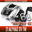 Photo1: [DAIWA] 21 ALPHAS SV TW Handle Knob Bearing Kit +4BB (1)