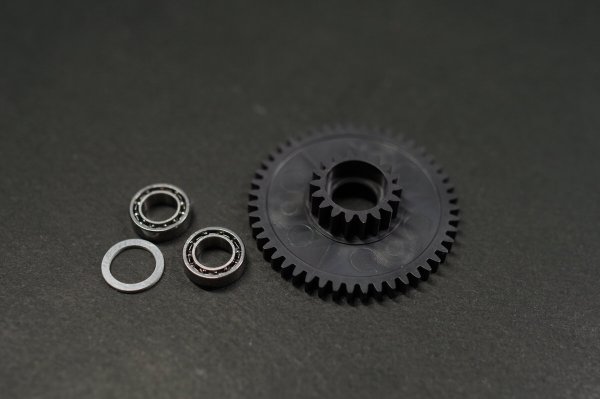 Photo1: [TRY-ANGLE] Double Bearing Idle Gear Set for BC 42/52 series (1)