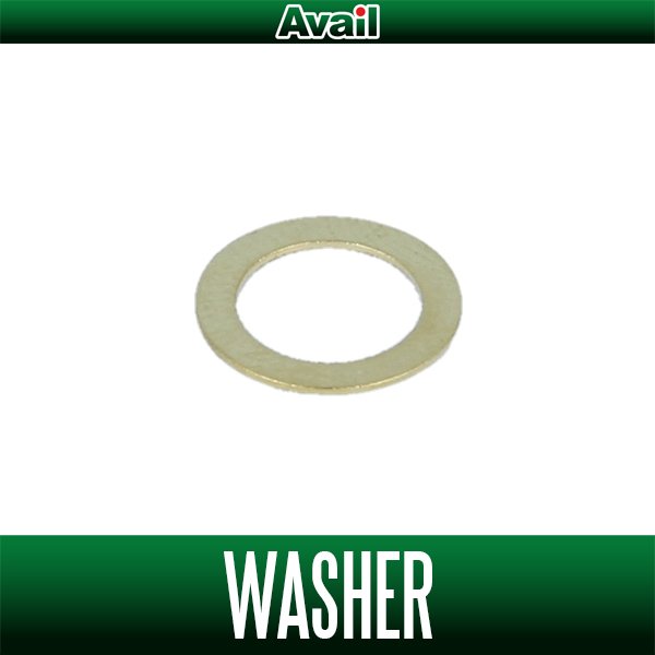 Photo1: [Avail] WASHER-DRAG (1 Piece) Gold (1)