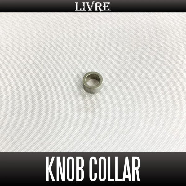Photo1: [LIVRE] Aluminum Knob Collar Φ6×t1.0 3mm A6063 for DAIWA Handle knob adjustment parts (1)