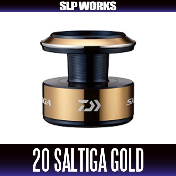 Photo1: [DAIWA/SLP WORKS] 20 SALTIGA [GOLD] Spare Spool (8000, 10000, 14000, 18000, 20000) (1)