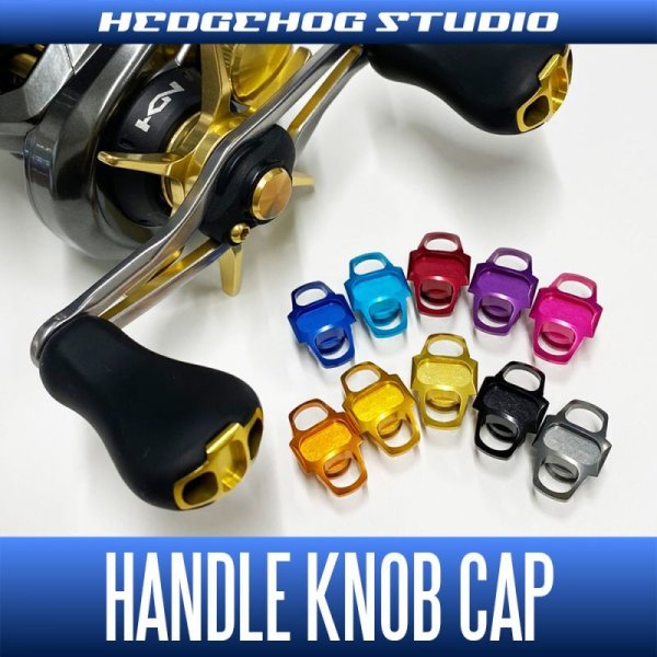 Photo1: [SHIMANO] Handle Knob Cap HKC-18ALD for Lightweight Slim Knob 15-18 ALDEBARAN, 16-17 Scorpion, 21 SLX BFS, CALCUTTA CONQUEST, Vanquish, TWIN POWER, STRADIC etc.  (1pc) (1)