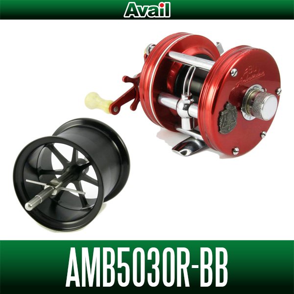 Photo1: [Avail] ABU Microcast Spool [AMB5030R-BB] for Ambassadeur 5000 OLD (Ball Bearing Required) (Spool rim level: 3.0mm) (1)