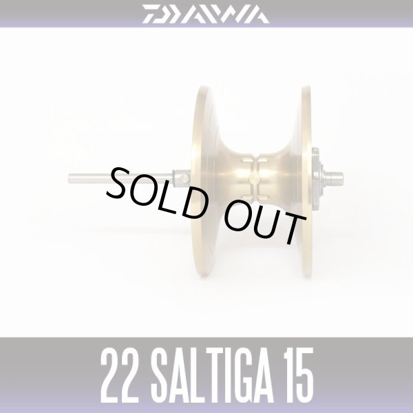 Photo1: [DAIWA Genuine] 22 SALTIGA [15] Spare Spool [Gold] (1)