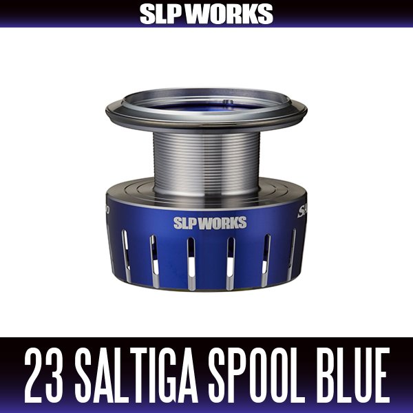 Photo1: [DAIWA/SLP WORKS] 23 SALTIGA Spool [BLUE] Various sizes (1)