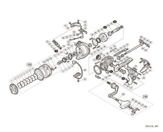 Bearing, Custom Parts for SHIMANO Spinning Reel - HEDGEHOG