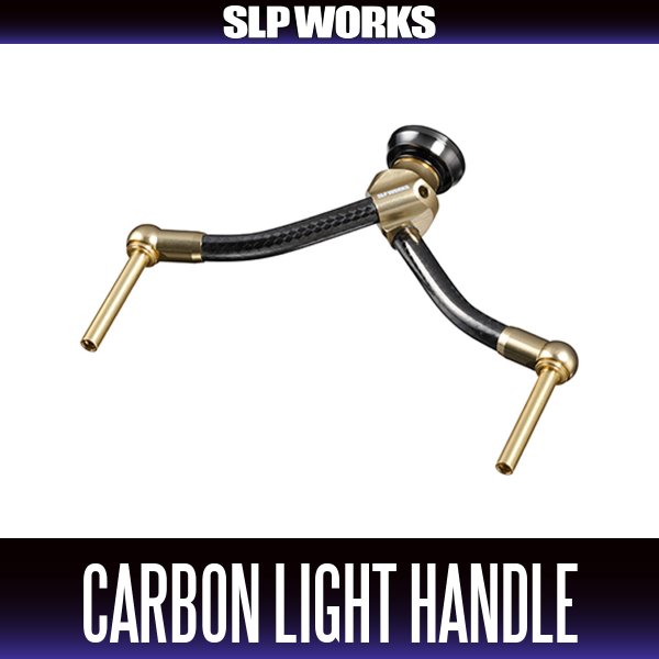 Photo1: [DAIWA/SLP WORKS] SLPW Carbon Light Double Handle / Gold (1)