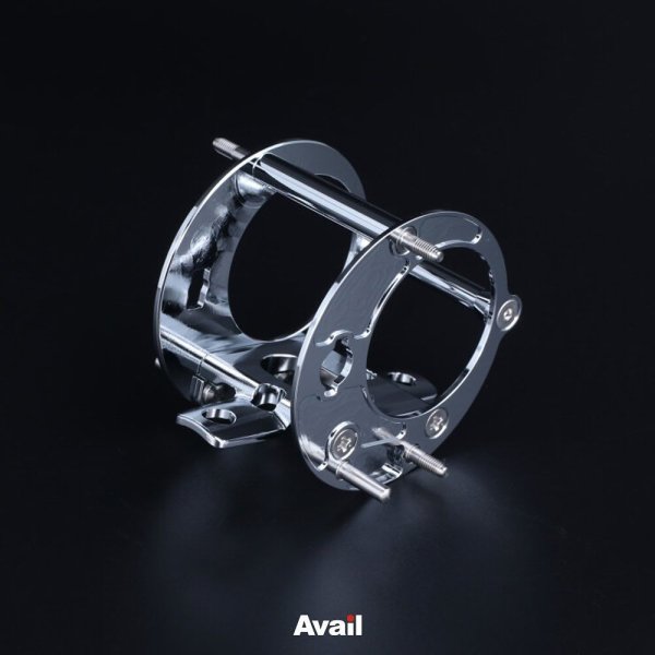 Photo7: [Avail] ABU Offset frame [MF7.5] for Ambassadeur 2500C/2501C (Machine Cut Foot) [AOF-MF75-2500C] [AOF-MF75-2501C] (7)