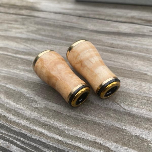 Photo8: [FHF/fishing house freedom] Wood Handle Knob Round Shape Maple (1 piece) F-05 (8)