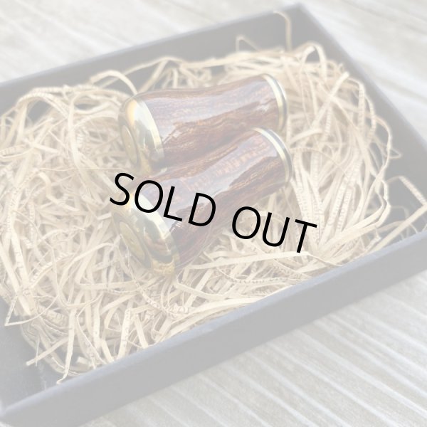 Photo7: [FHF/fishing house freedom] Wood Handle Knob Round Shape Rosewood ("Karin") (1 piece) F-16 (7)